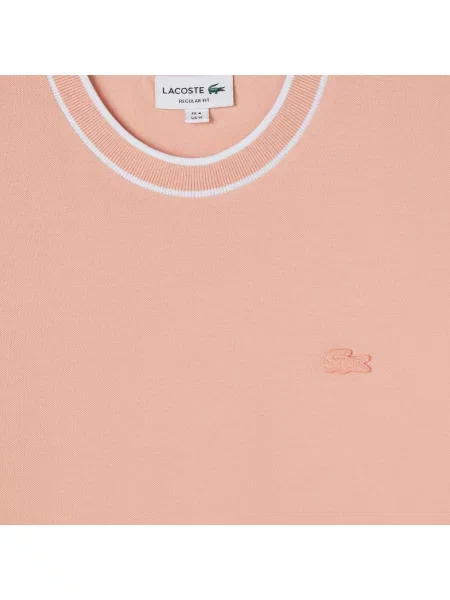 Футболка Lacoste розовая