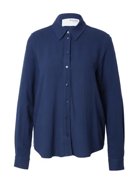 SELECTED FEMME Bluză Viva gențiană albastru