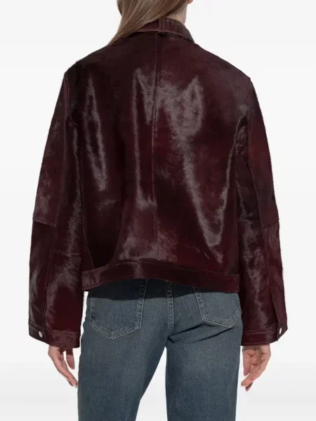 Geacă Samsøe Samsøe cu cataramă roșu