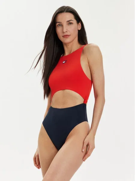 Купальник Tommy Jeans Cut Out One Piece hot heat