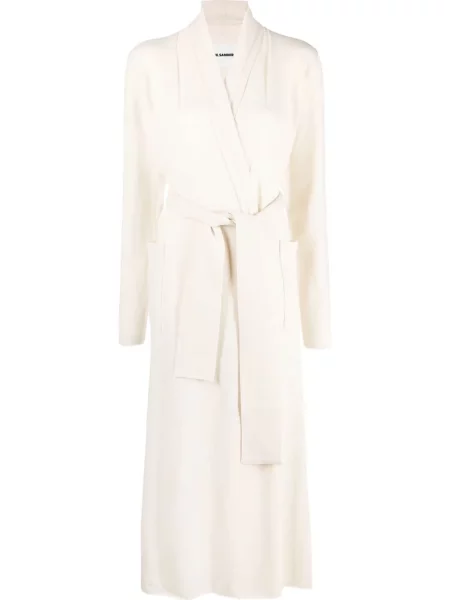 Cardigan Jil Sander din cașmir lung