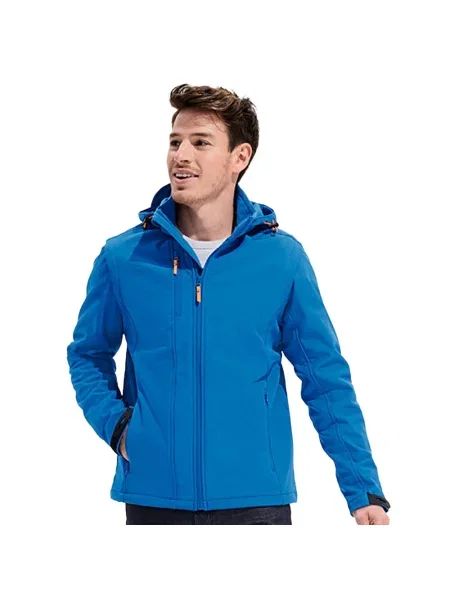 Kurtka Transformer Soft Shell Dla Dorosłych Unisex niebieska