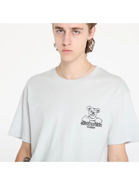 Тениска Horsefeathers Teddy T-Shirt Cement S