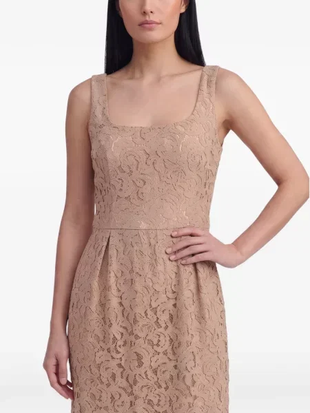 Мини рокля Moschino Cheap & Chic на цветя с дантела