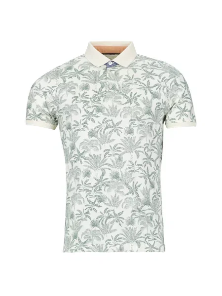 Polo majica Deeluxe s kratkimi rokavi bela