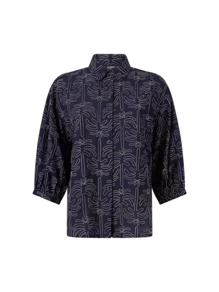 Koszula Jansen Amsterdam niebieska