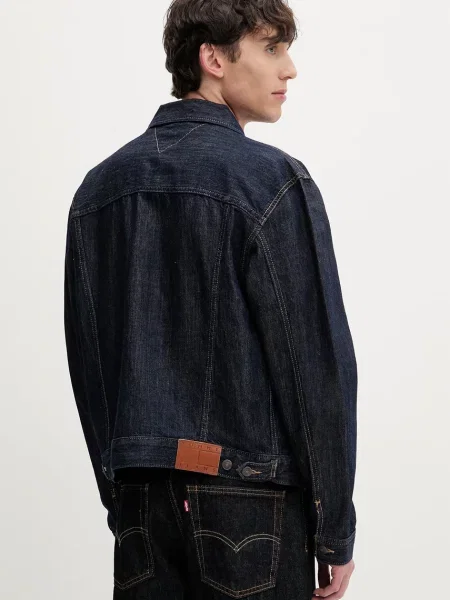 Tommy Jeans Kurtka jeansowa Jaimie granatowy