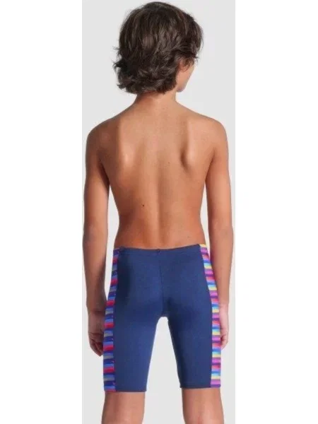Spodenki Treningowe Arena Racing Stripe Swim Jammer junior niebieskie