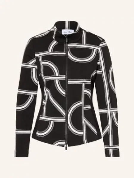 Joseph Ribkoff Bluza Z Mieszanki Materiałów schwarz biała