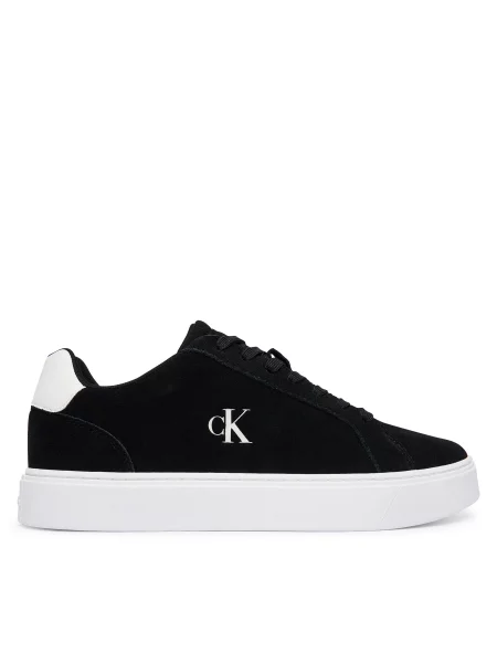 Sneakers Calvin Klein Classic Cupsole Laceup Su negru