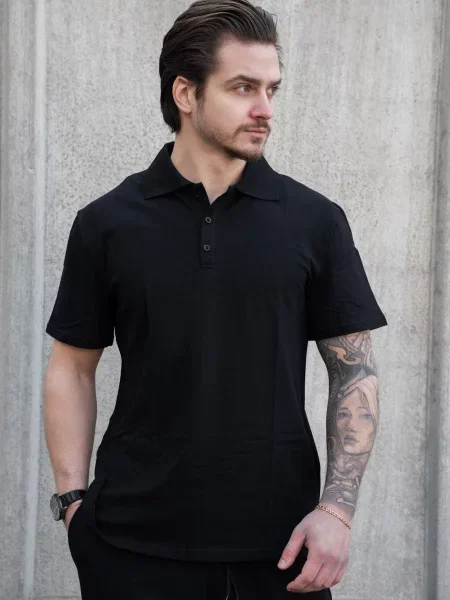Поло Without черное
