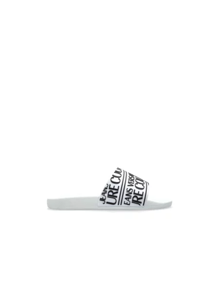 Klapki Versace Jeans Couture białe