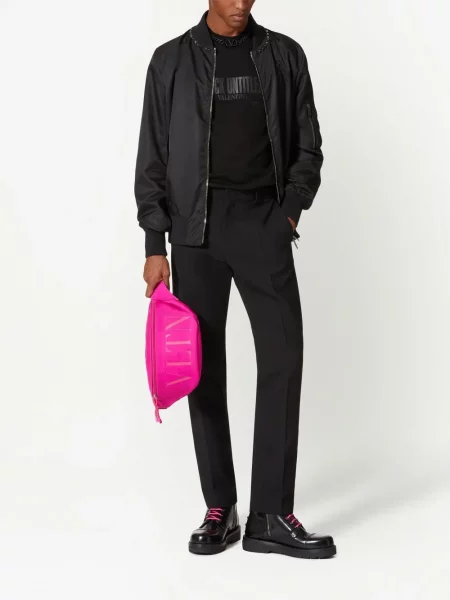 Kurtka bomber Valentino czarny