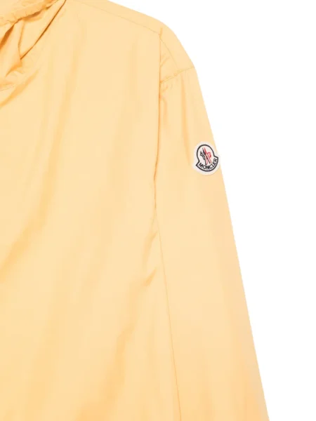 Geacă Moncler cu glugă galben