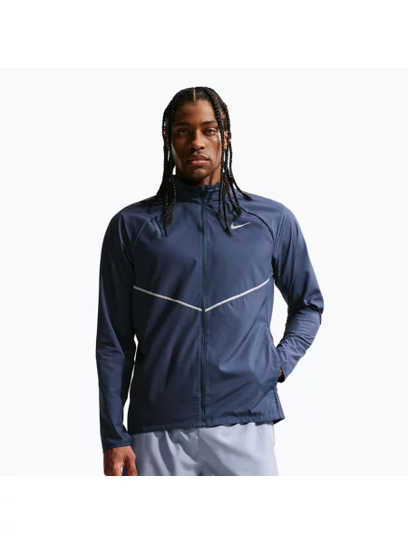 Geacă de alergare pentru bărbați Nike Miler Repel UV midnight navy