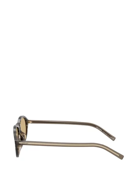 Ochelari de soare Prada Eyewear cu dungi gri