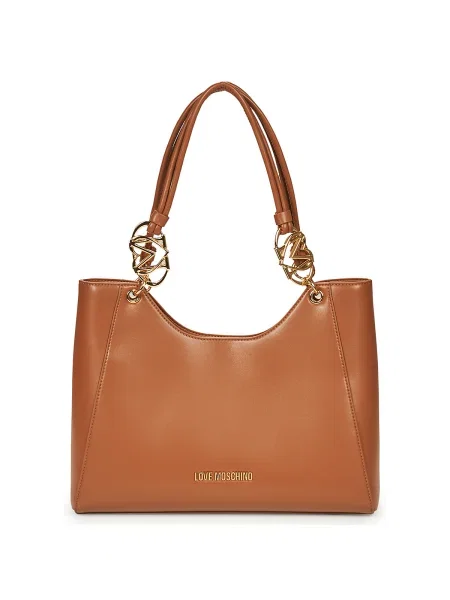 Kabelka Love Moschino hnedá