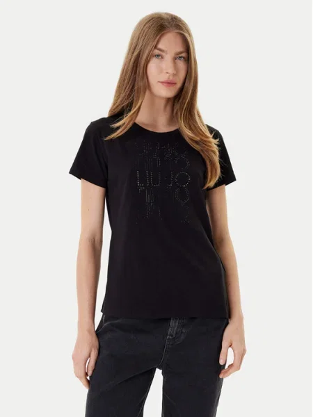 Тениска Liu Jo Sport черно