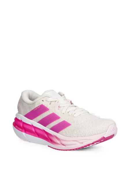 Geacă Adidas cu șireturi din piele de căprioară alb