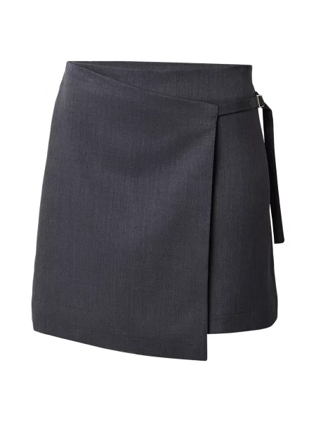 ABOUT YOU Fustă Julina metalic gri