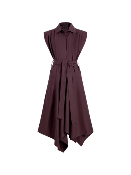 Sukienka koszulowa Proenza Schouler fioletowa