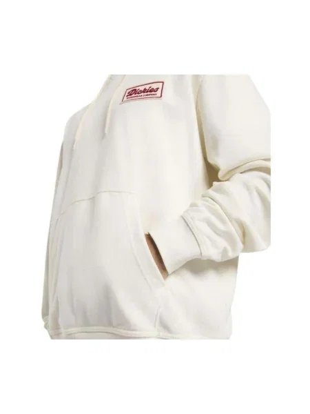 Hanorac cu glugă Dickies alb