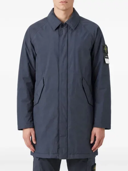 Paltas Stone Island ruoželis akmenys mėlyna