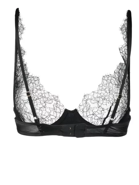 Nėriniuotas liemenėlė Maison Close juoda