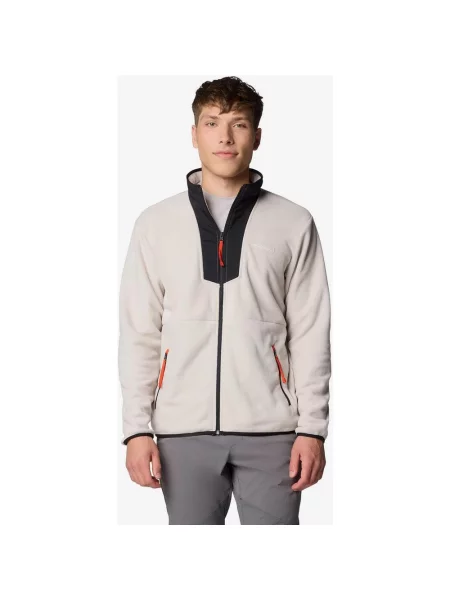 Polar damski Columbia Sequoia Grove Full Zip Fleece jasnobeżowy XXL brązowa