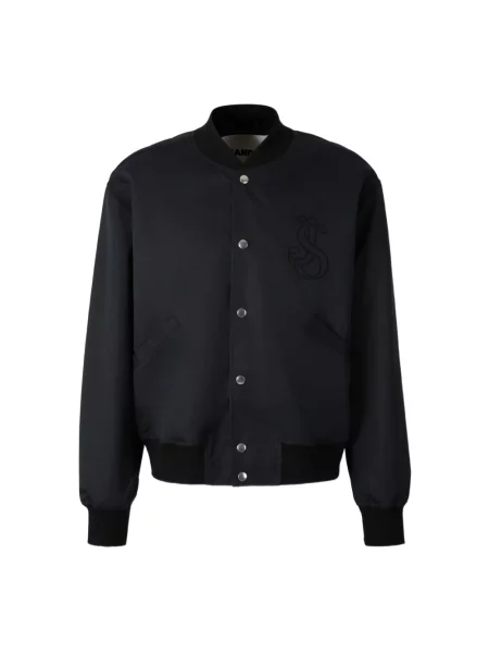 Kurtka bomber Jil Sander czarny