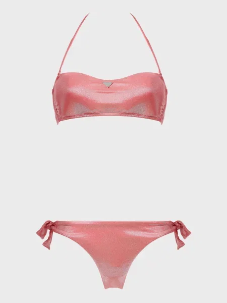 Купальник Emporio Armani рожевий
