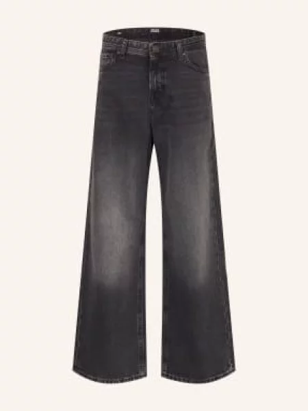 Jack&Jones Džíny Volného Střihu black denim černé