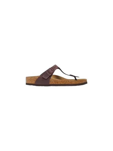 Klapki Birkenstock brązowe