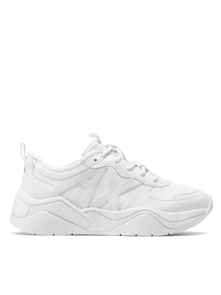 Sneakersy Armani Exchange białe