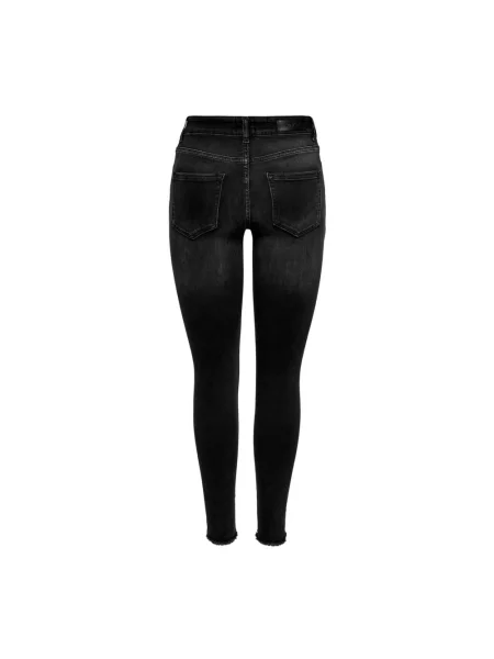 Skinny jeansy skinny Only czarne