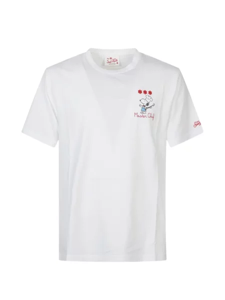 Tricou Mc2 Saint Barth cu broderie alb