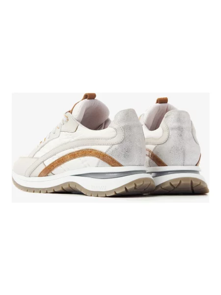 Sneakersy Via Vai skórzane beżowe