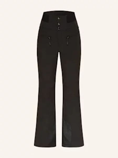Mrs & Hugs Spodnie Narciarskie Z Softshellu schwarz czarne