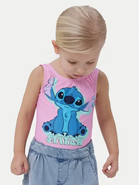 NAME IT Női fürdőruha Modina Stitch rózsaszín
