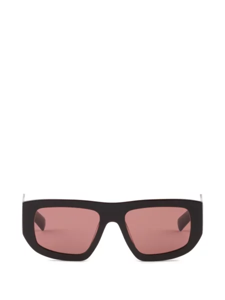 Ochelari de soare Prada Eyewear cu autograf maro