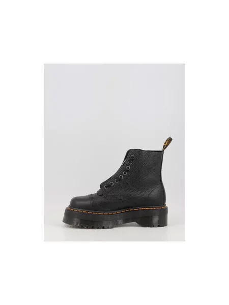Šněrovací kotníkové boty Dr. Martens černé