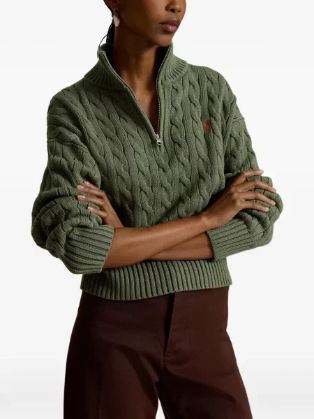 Велурени бягане с яка чорапи Polo Ralph Lauren синьо