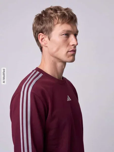 Bluza o kroju regular fit z mieszanki bawełny Adidas Sportswear