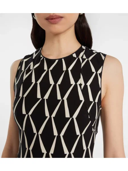 Rochie midi Max Mara până la genunchi de costum negru
