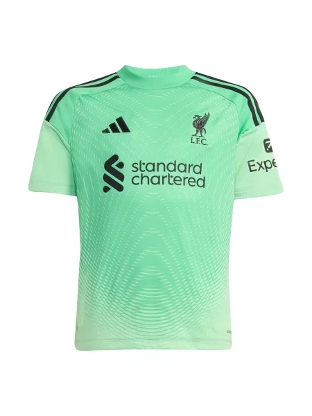 ADIDAS PERFORMANCE Tehnička sportska majica Liverpool FC pastelno zelena / svijetlozelena crna