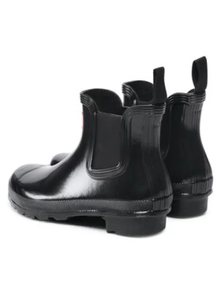 Hunter Gumicsizma Original Chelsea Gloss fekete