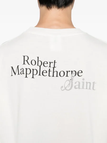 Tricou Le Mont Saint Michel cu imagine alb