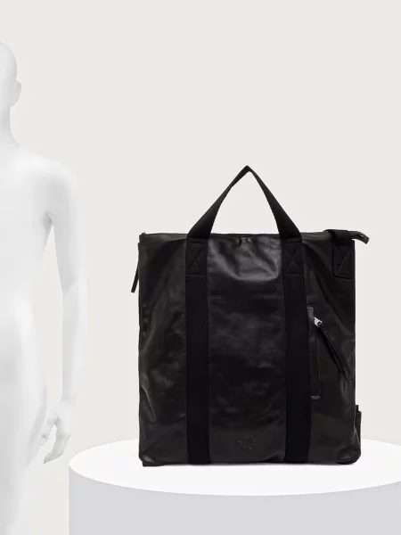 Кожаная сумка Allsaints