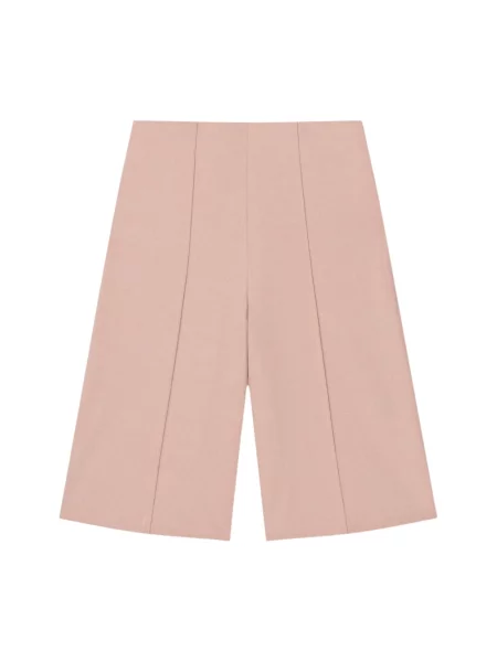 AERON szorty PEN gładkie high waist pomarańczowy