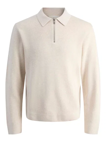 Jack & Jones Premium Pulover JPRBLAMilano murdar alb